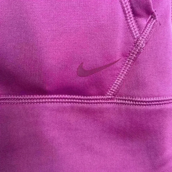 Nike Therma-Fit fushia/purple girl hoodie  size XL - Picture 2 of 5